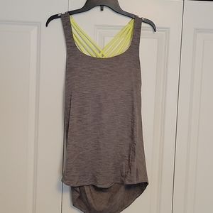 Lululemon tank with built-in bra